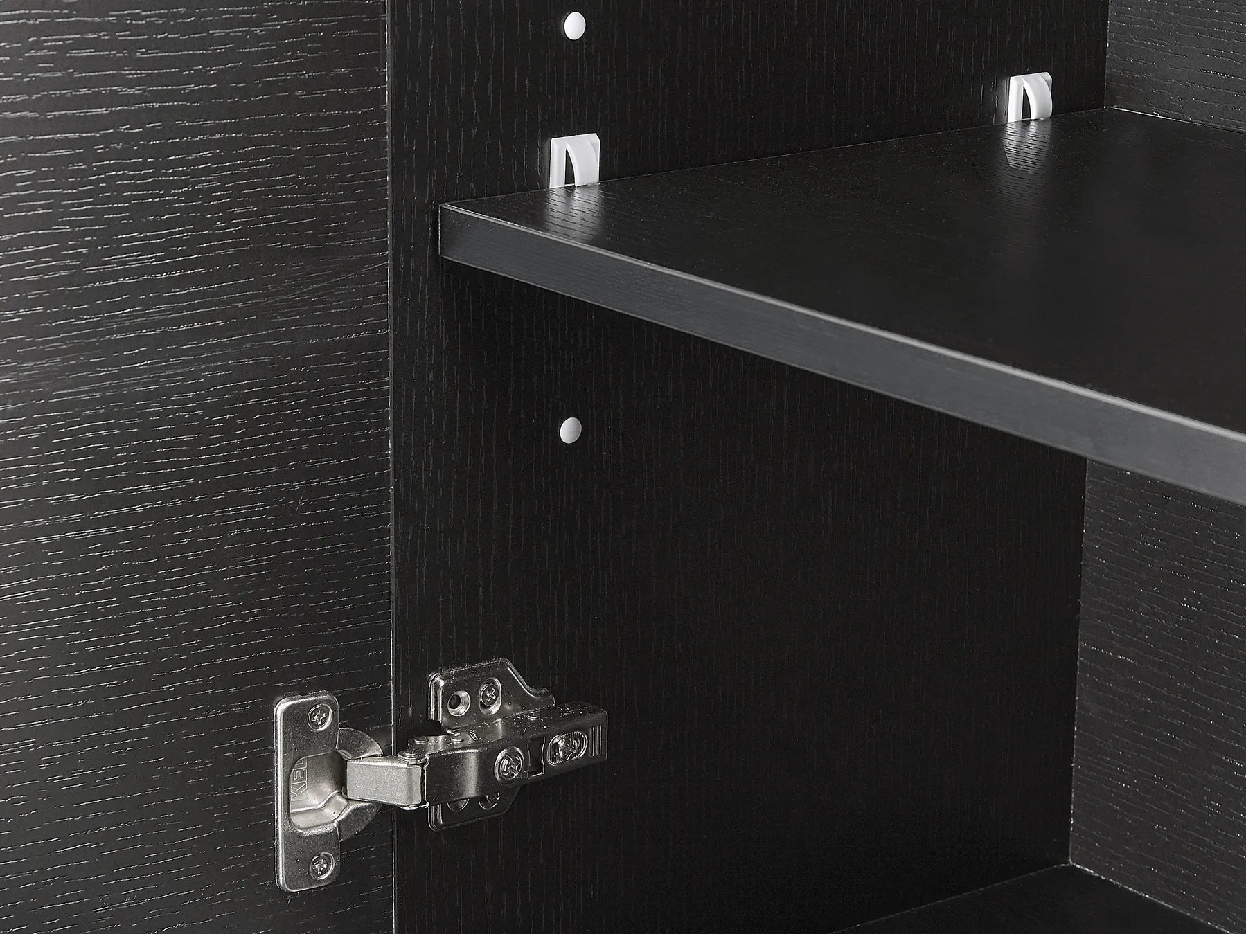 Bathroom Wall Mounted Cabinet MATARO 40 cm Black