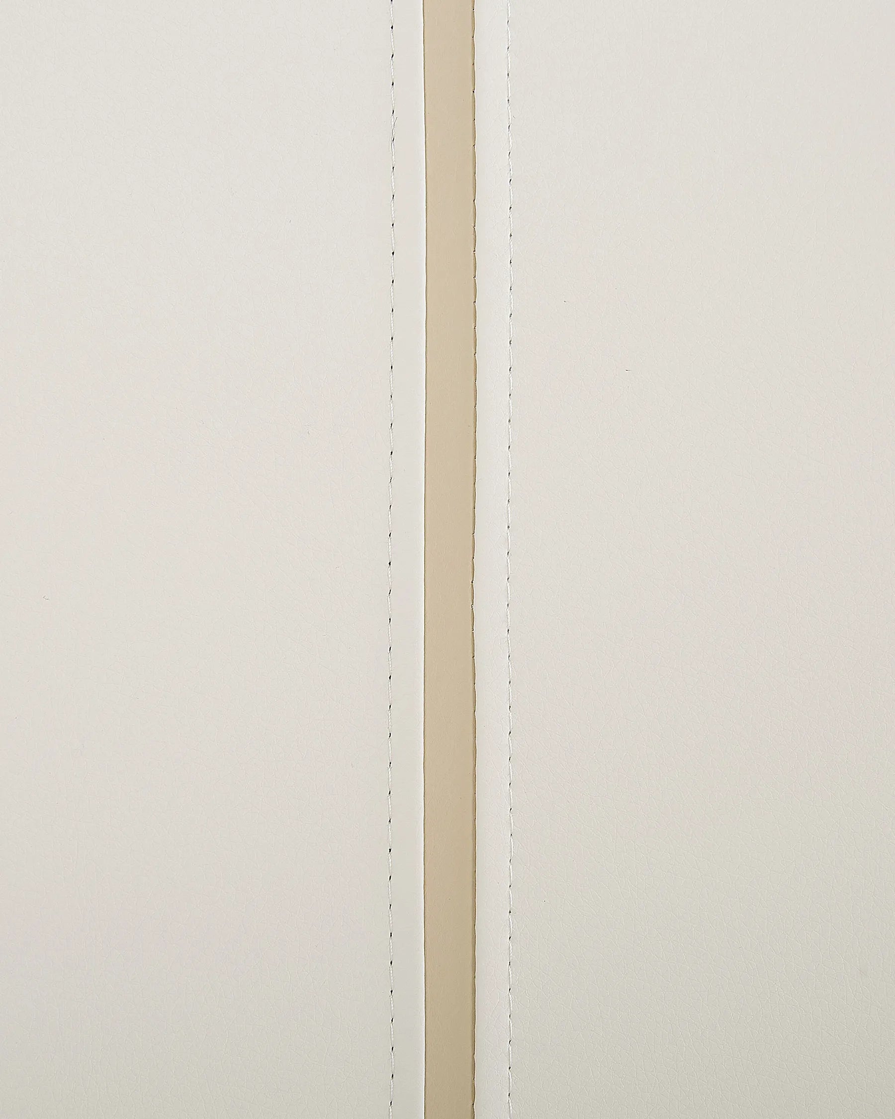 1 Drawer Bedside Table BETIN Faux Leather White