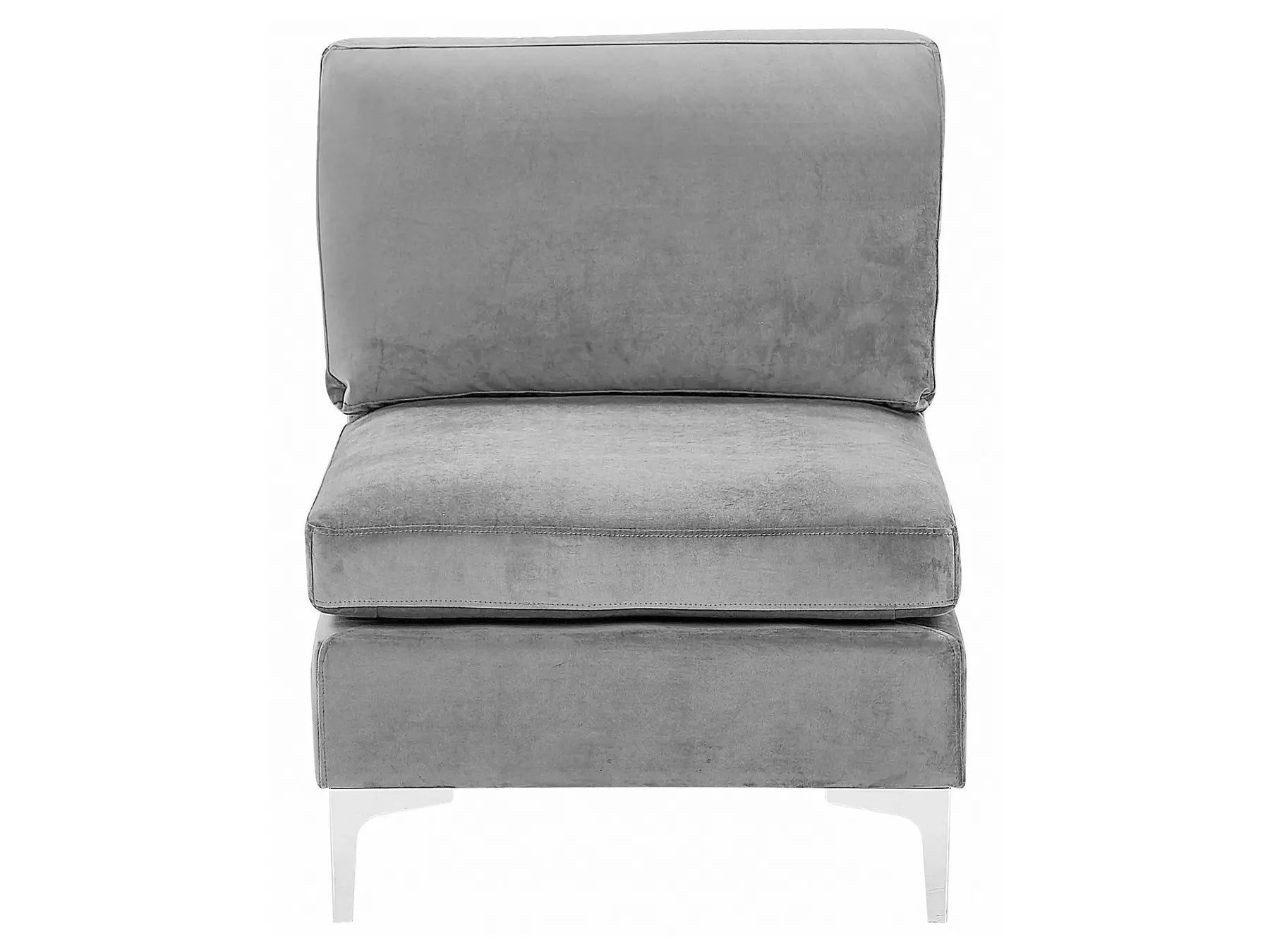 1-Seat Section EVJA Velvet Grey