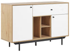 2 Door Sideboard ITACA Brown/ White