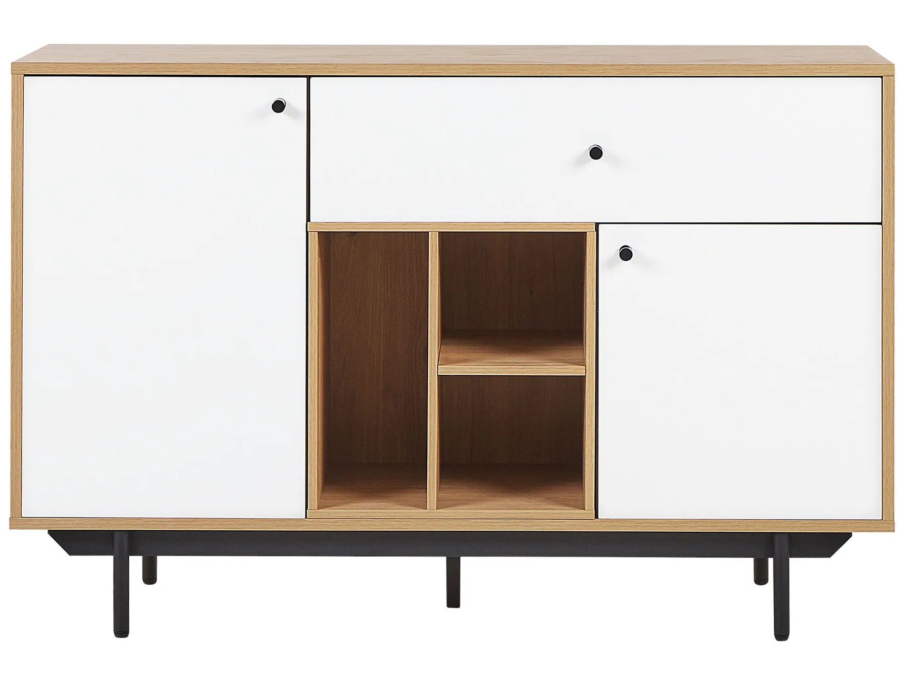 2 Door Sideboard ITACA Brown/ White