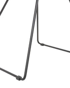 Set of 2 Dining Chairs HARLAN Metal Black