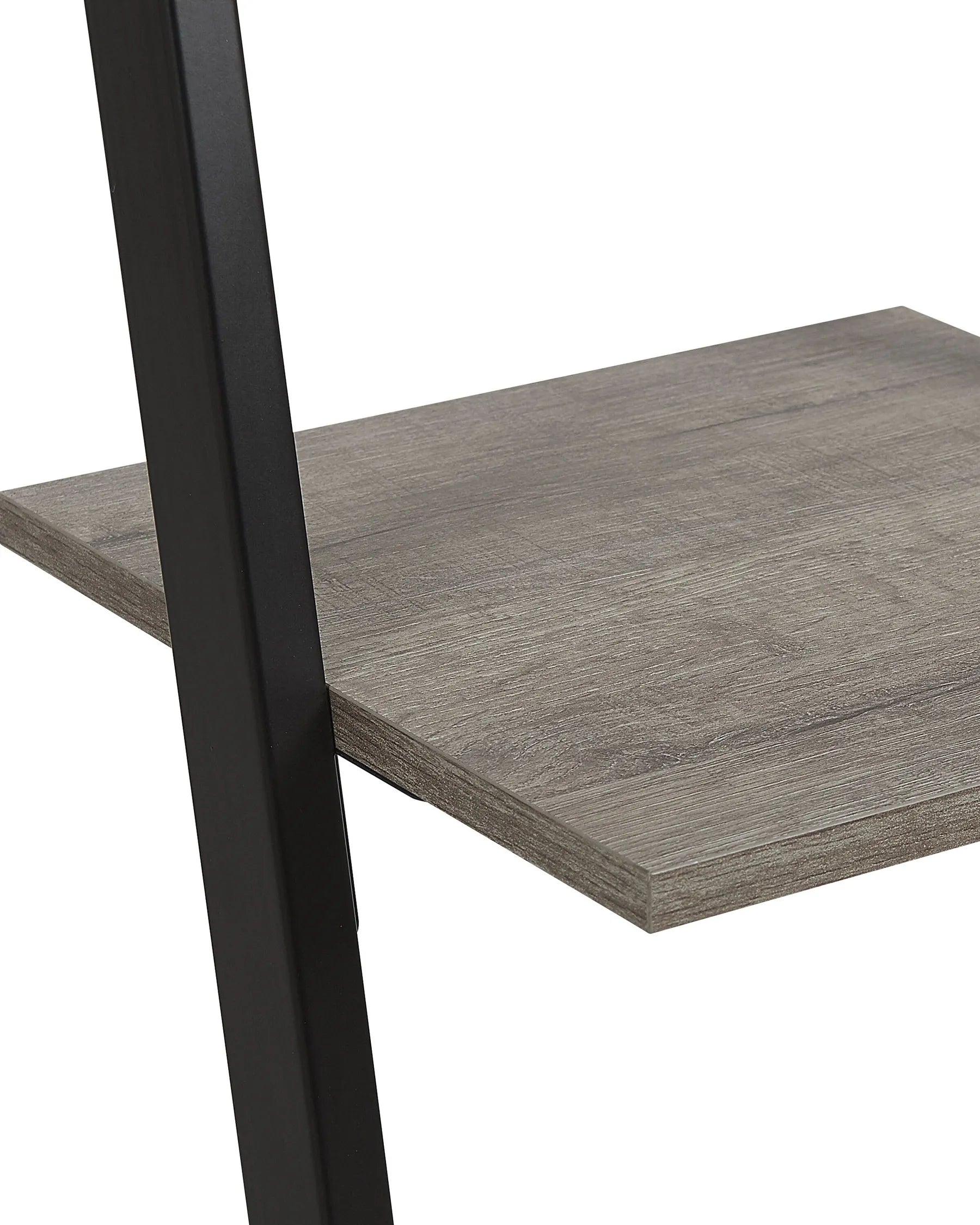 4 Tier Shelving Unit JOPLIN 143 cm Black