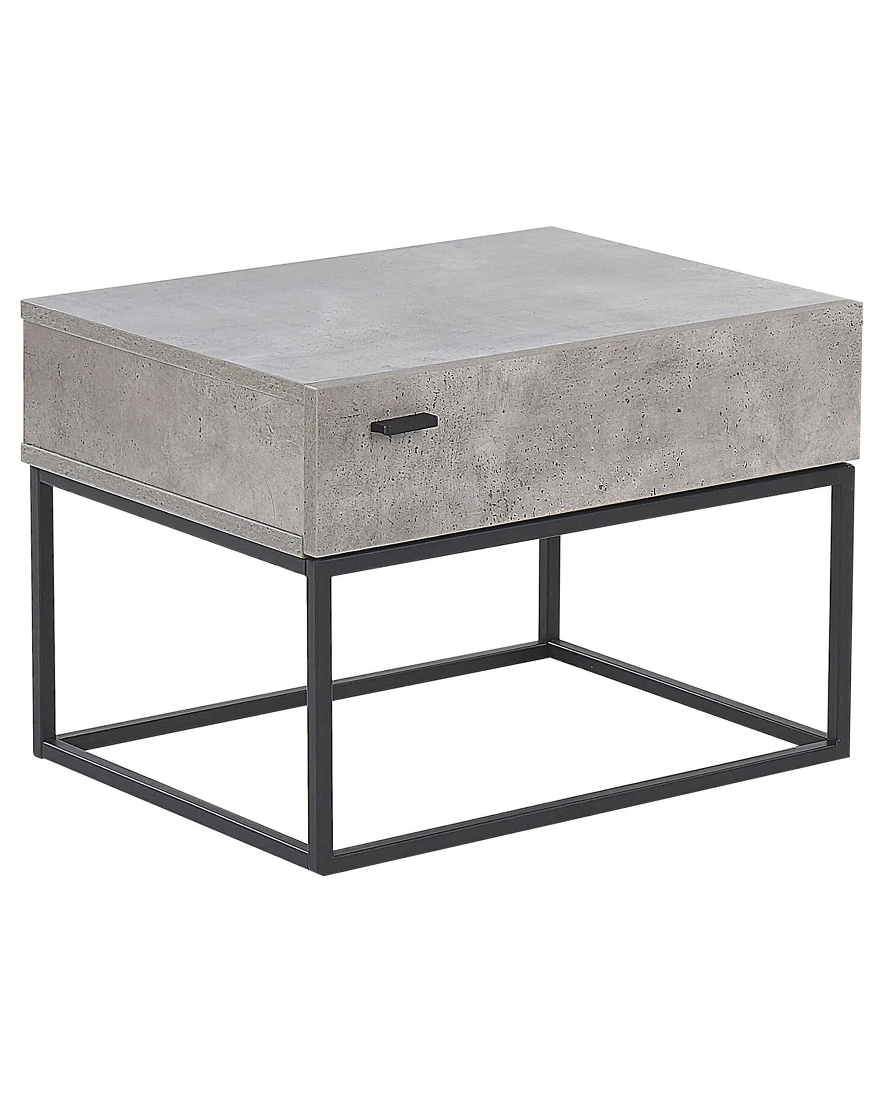1 Drawer Bedside Table CAIRO Light Grey