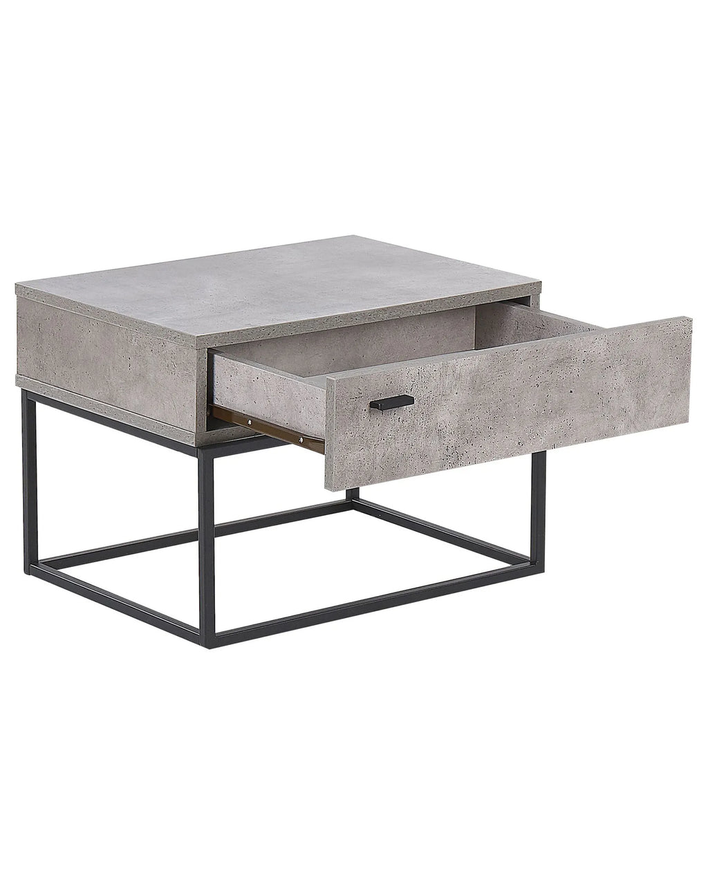 1 Drawer Bedside Table CAIRO Light Grey