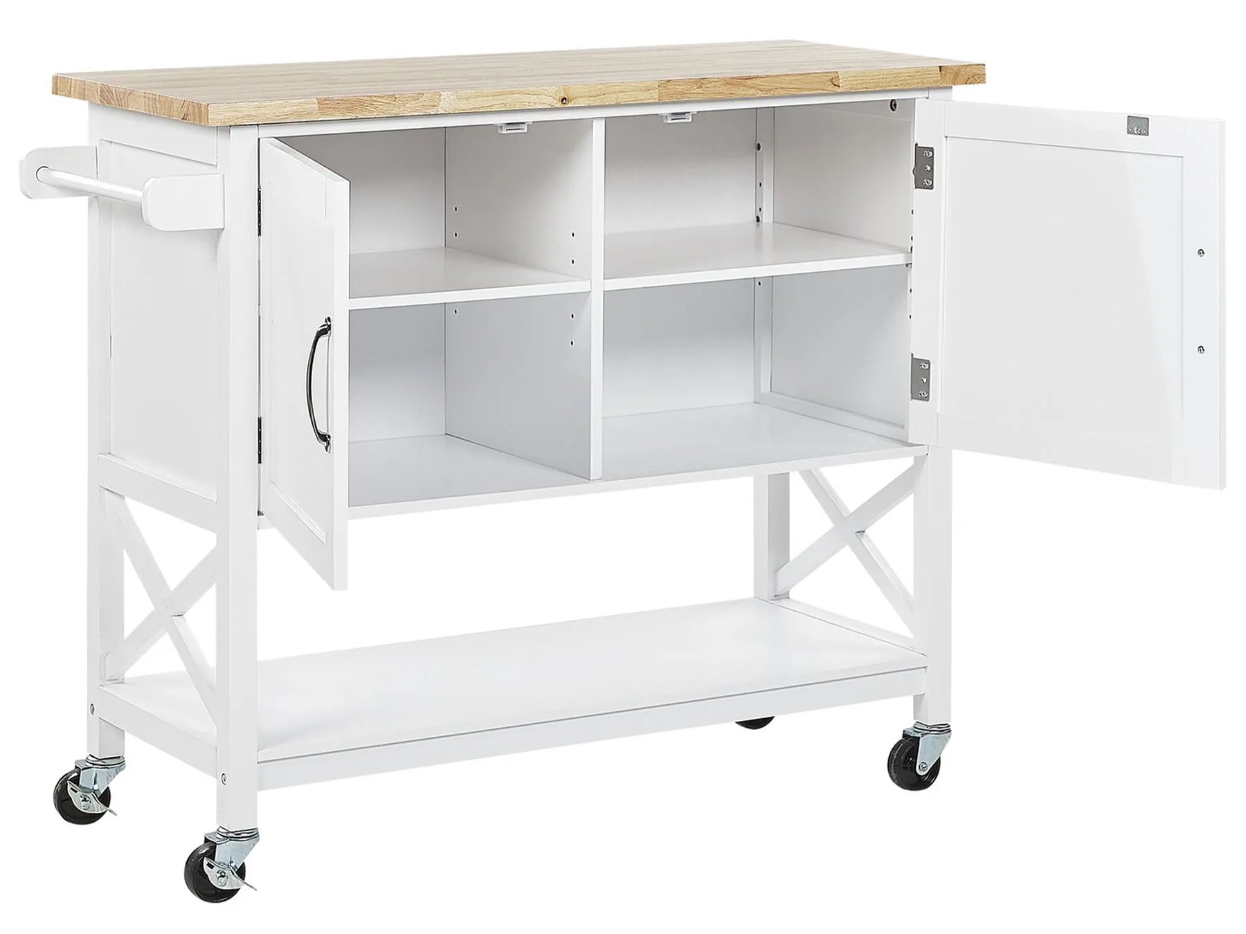 Kitchen Trolley MELE White