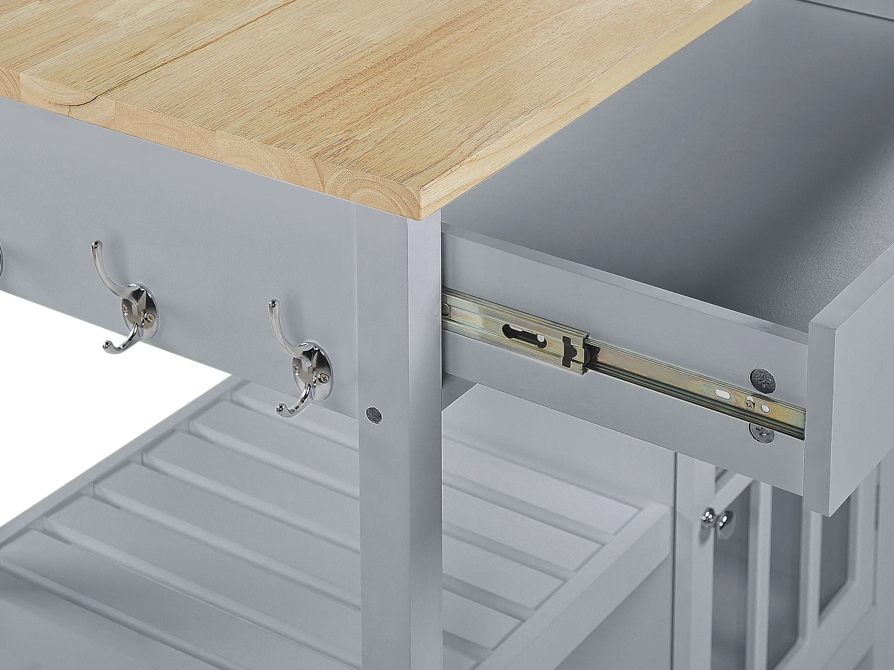 Kitchen Trolley GENOA Grey