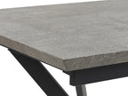 Extending Dining Table BENSON Light Grey 140/180 cm 80 cm