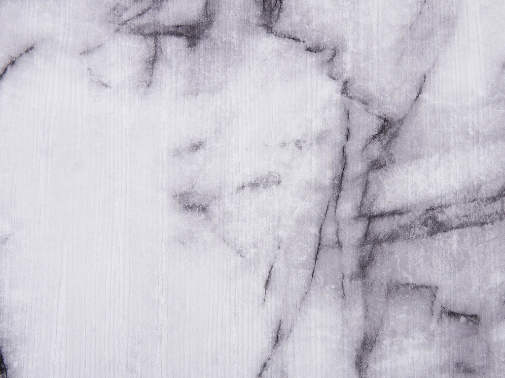 Dining Table MOLDEN Marble/ Black 150 cm 80 cm