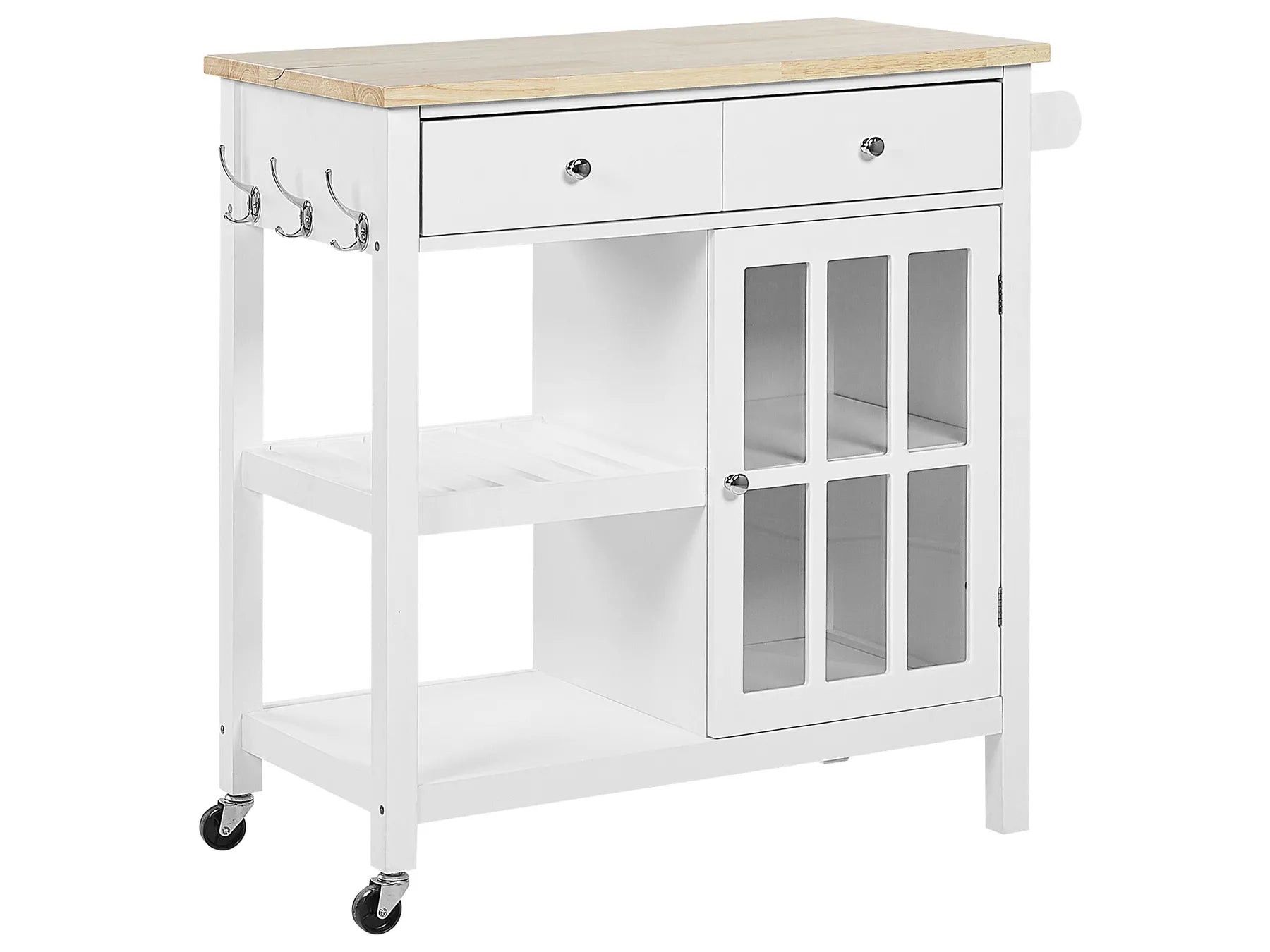 Kitchen Trolley GENOA White