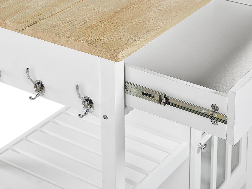 Kitchen Trolley GENOA White