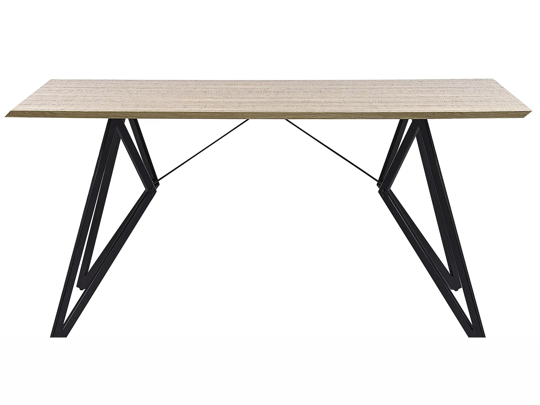Dining Table BUSCOT Light Brown 160 cm 90 cm
