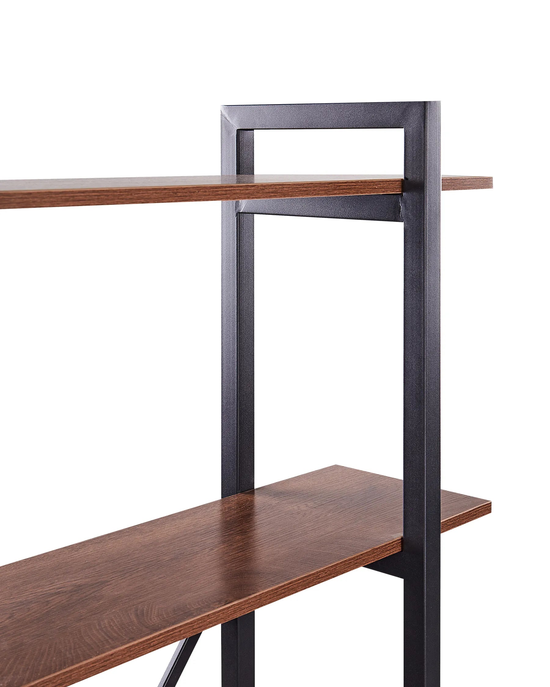 5 Tier Shelving Unit DARBY 180 cm Dark Brown