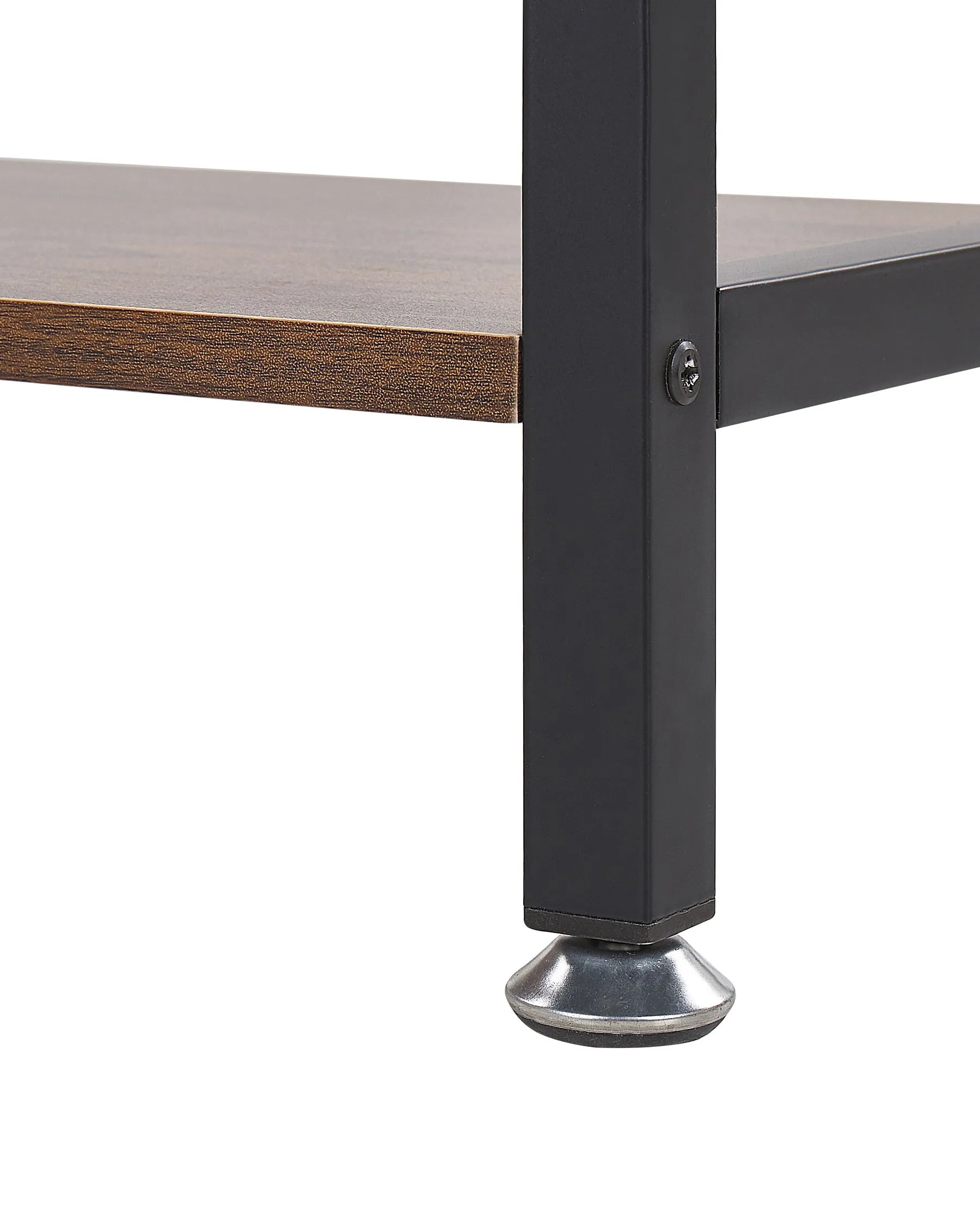 5 Tier Shelving Unit DALE 150 cm Dark Brown