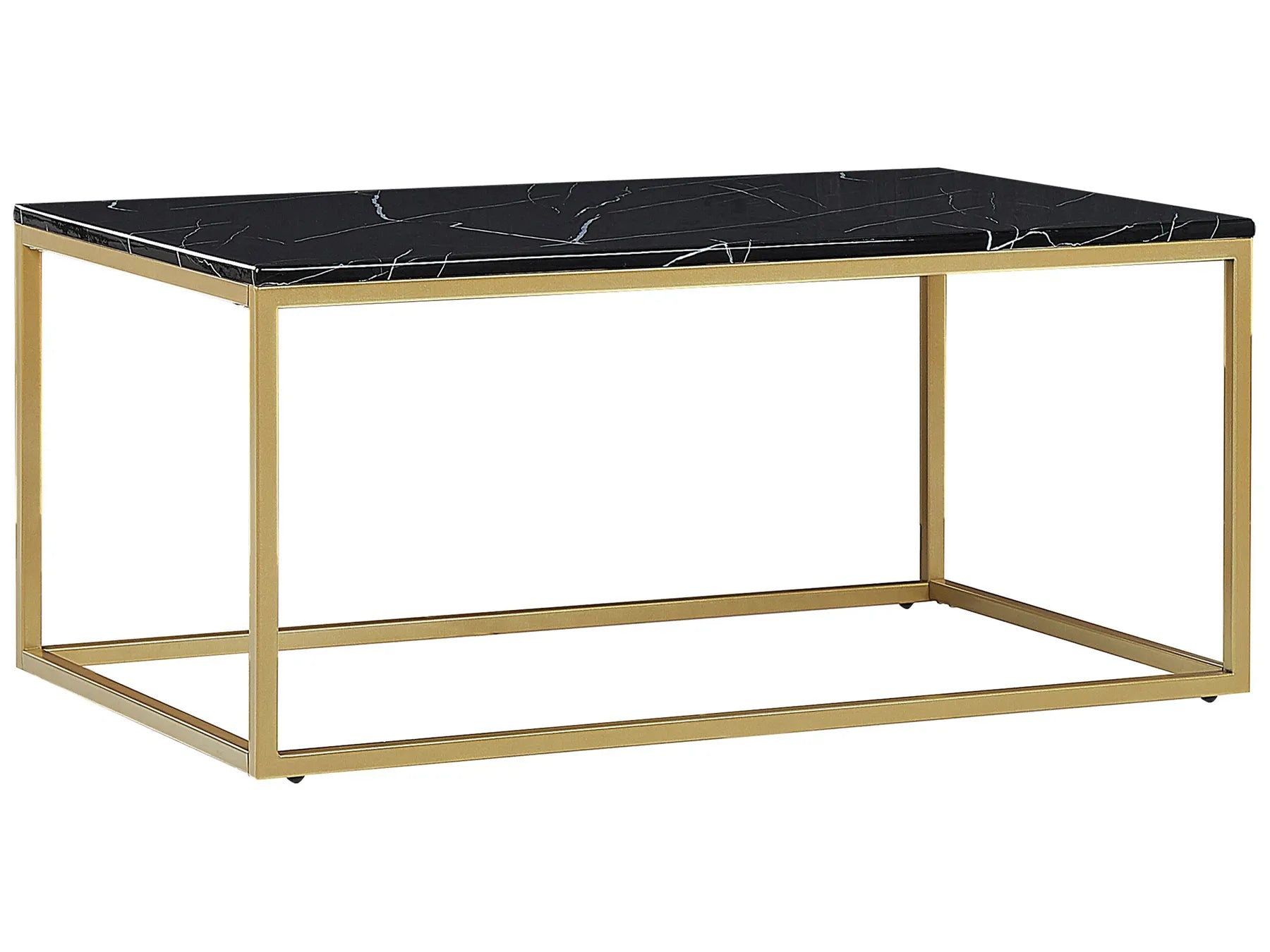 Coffee Table DELANO Black/ Gold