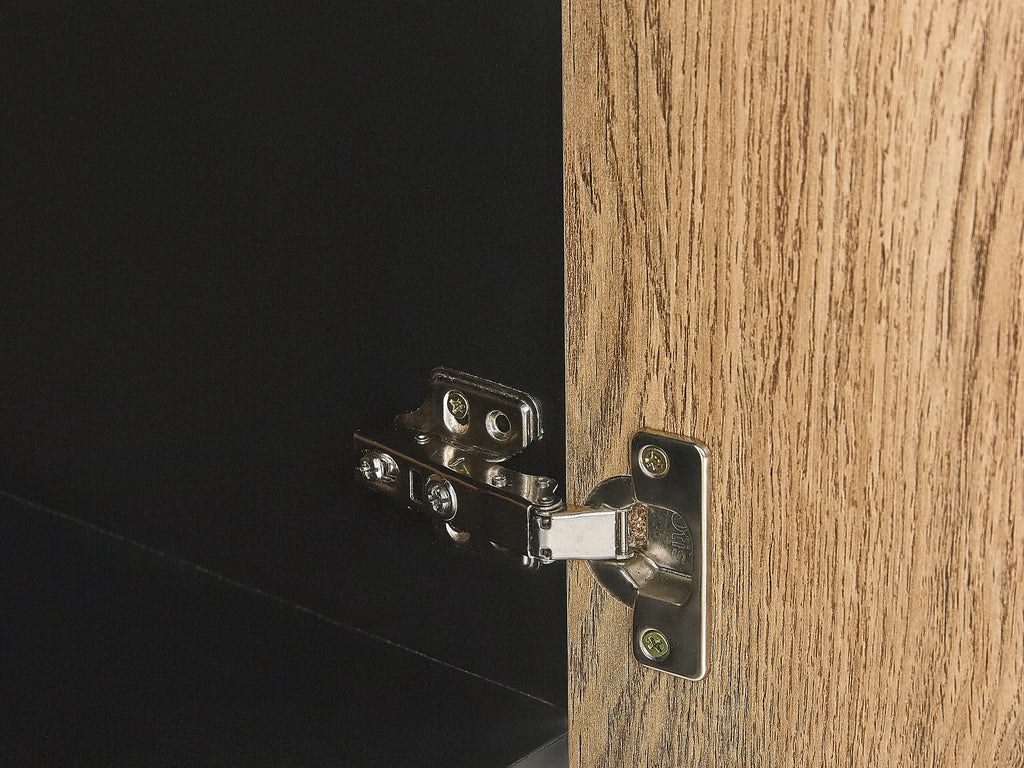 TV Stand ABILEN Brown/ Black