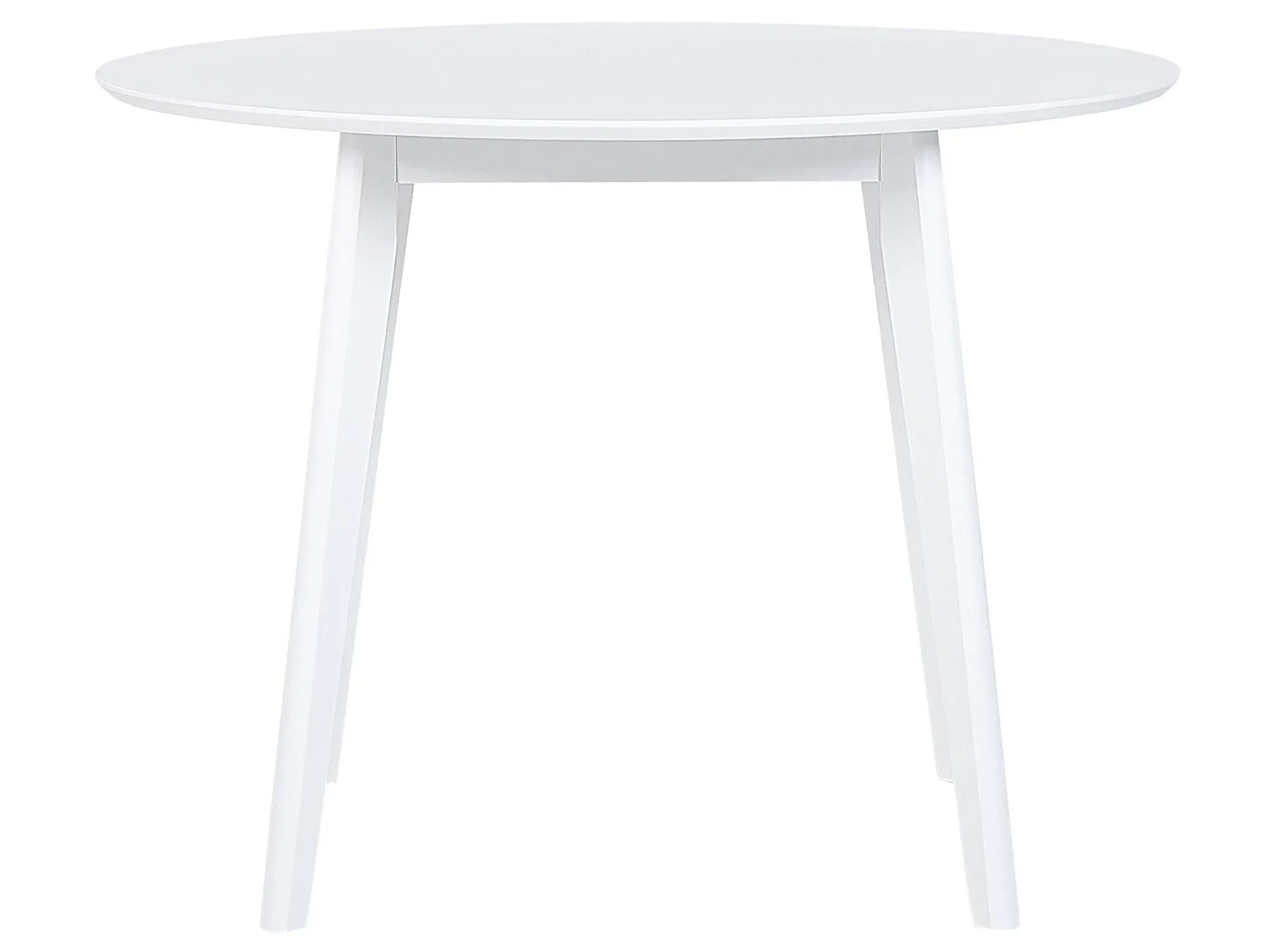 Dining Set ROXBY White 4 Seater
