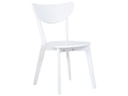 Dining Set ROXBY White 4 Seater