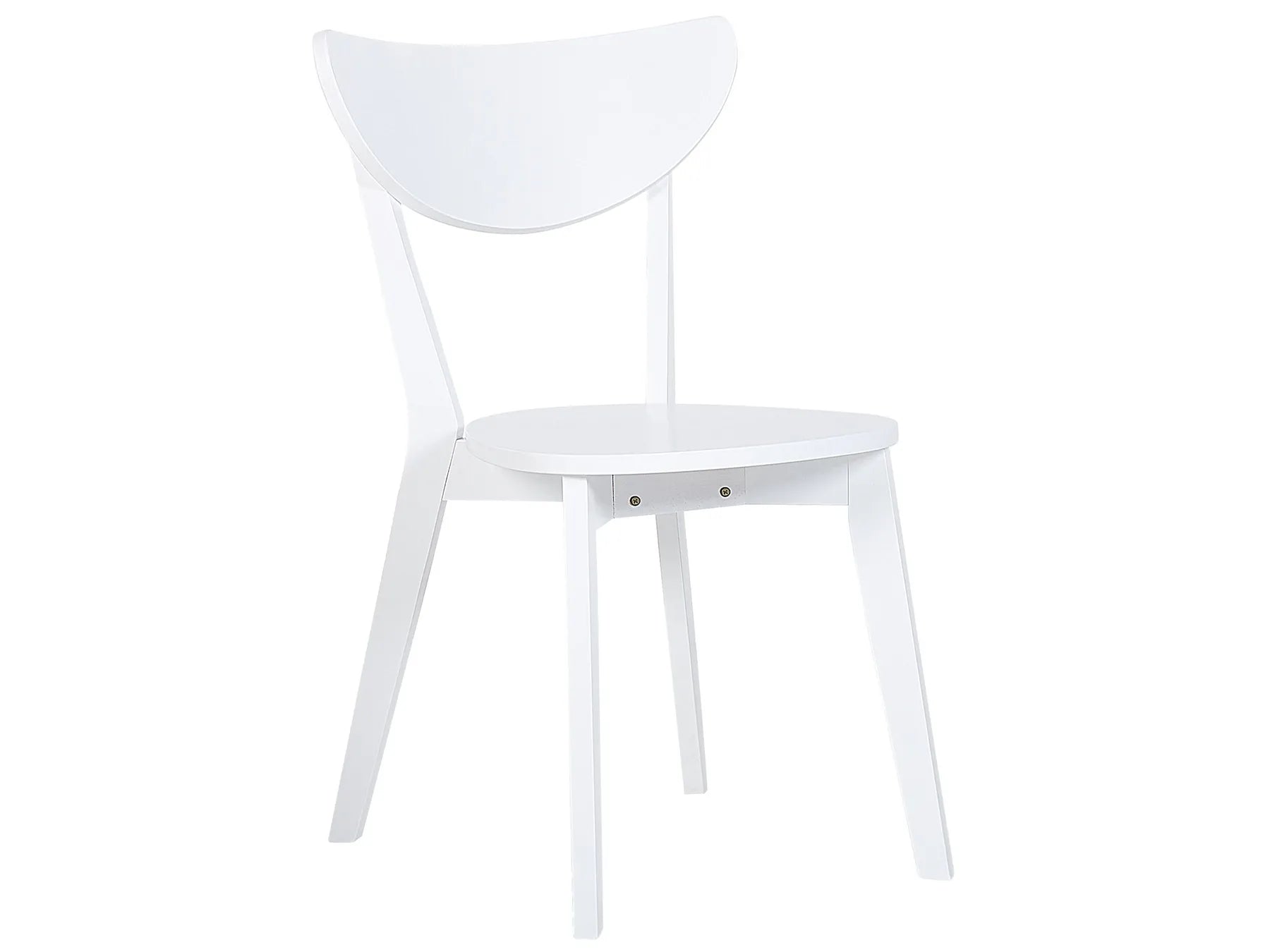 Dining Set ROXBY White 4 Seater