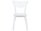 Dining Set ROXBY White 4 Seater