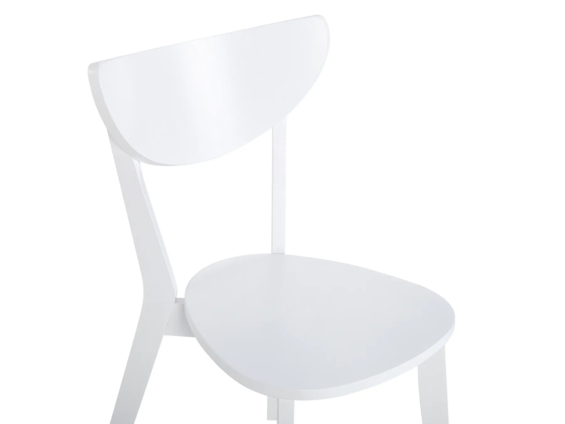 Dining Set ROXBY White 4 Seater