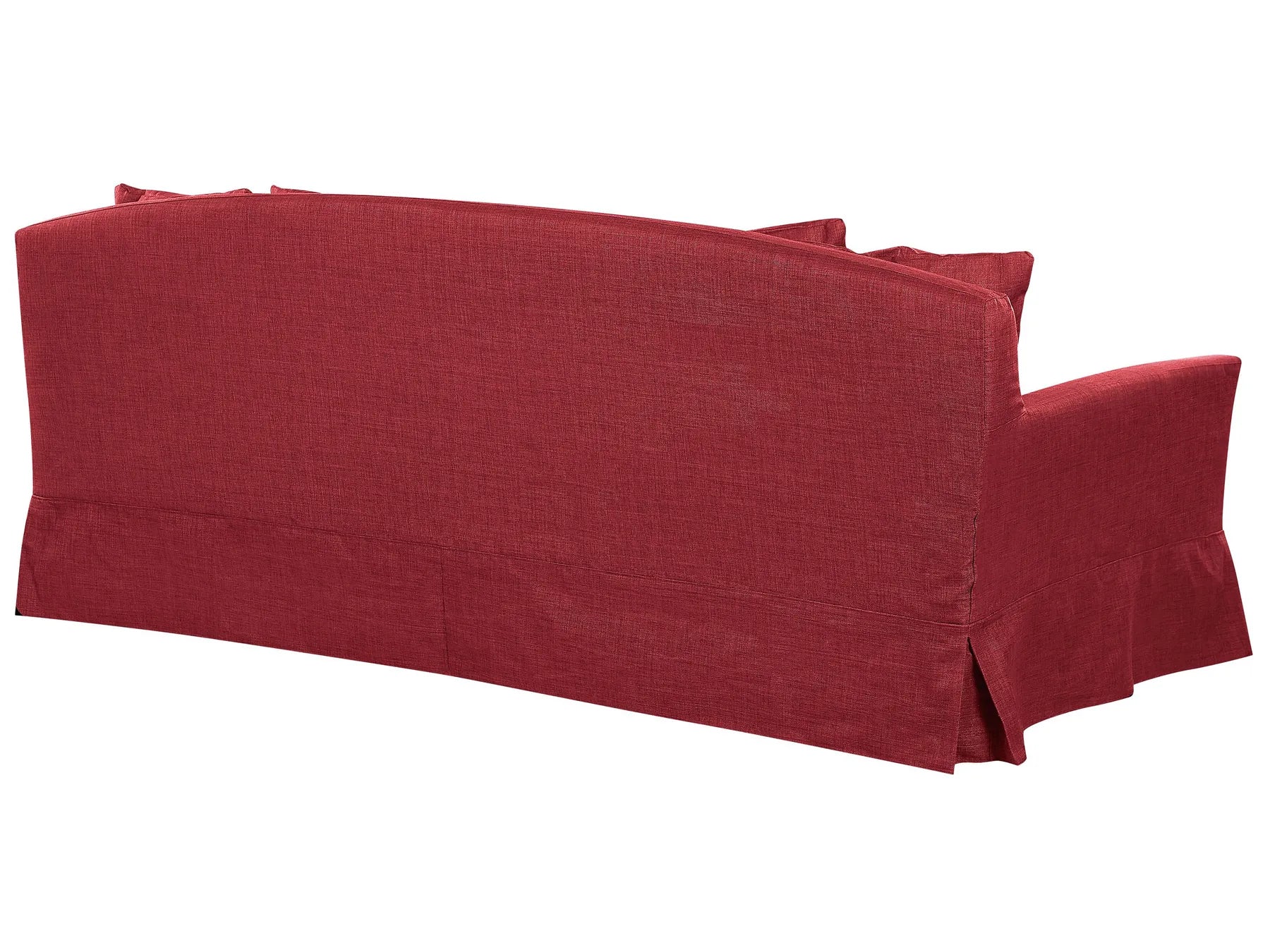 Sofa 3 Seater GILJA Fabric Red