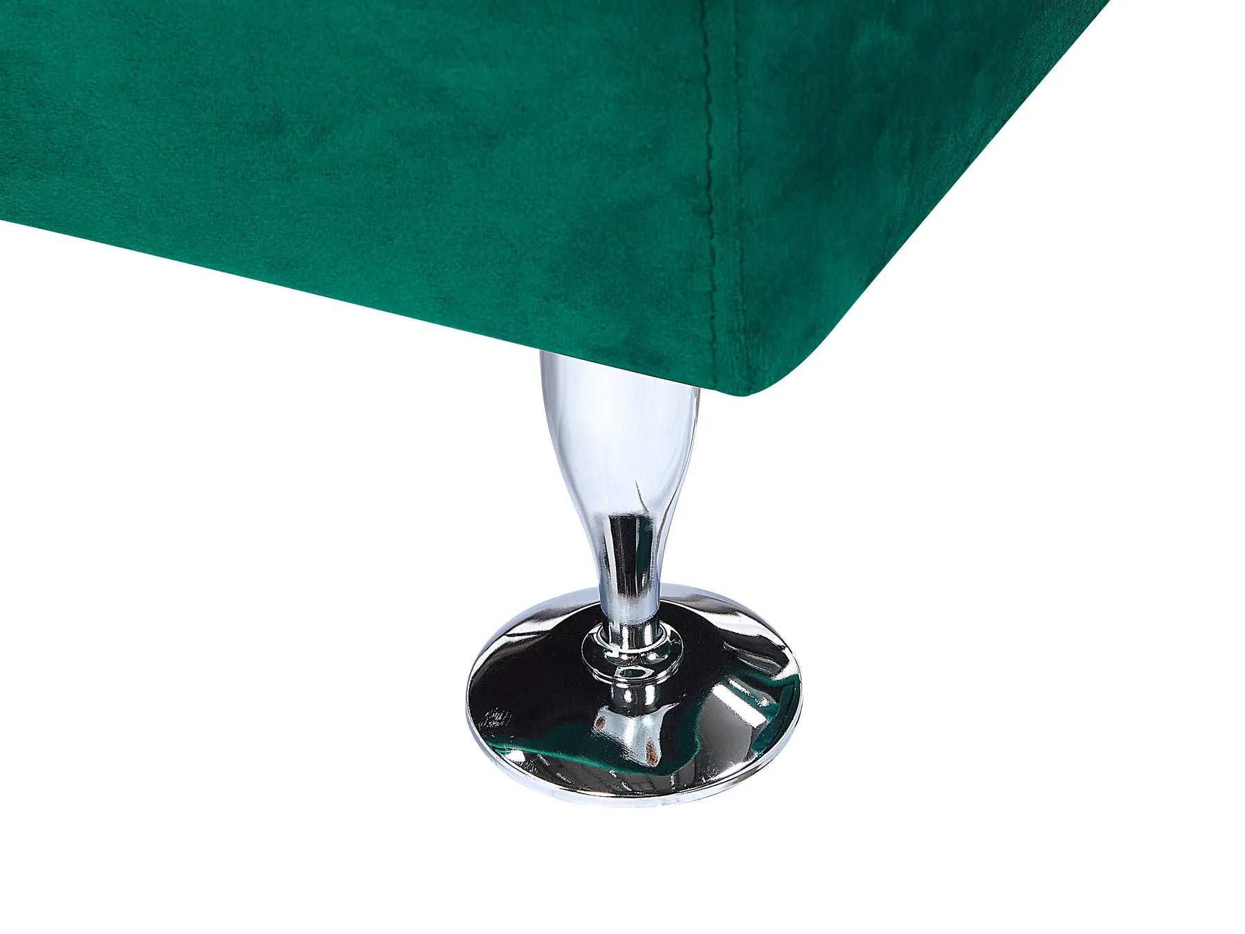 Curved Sofa 7 Seater ROTUNDE Velvet Dark Green