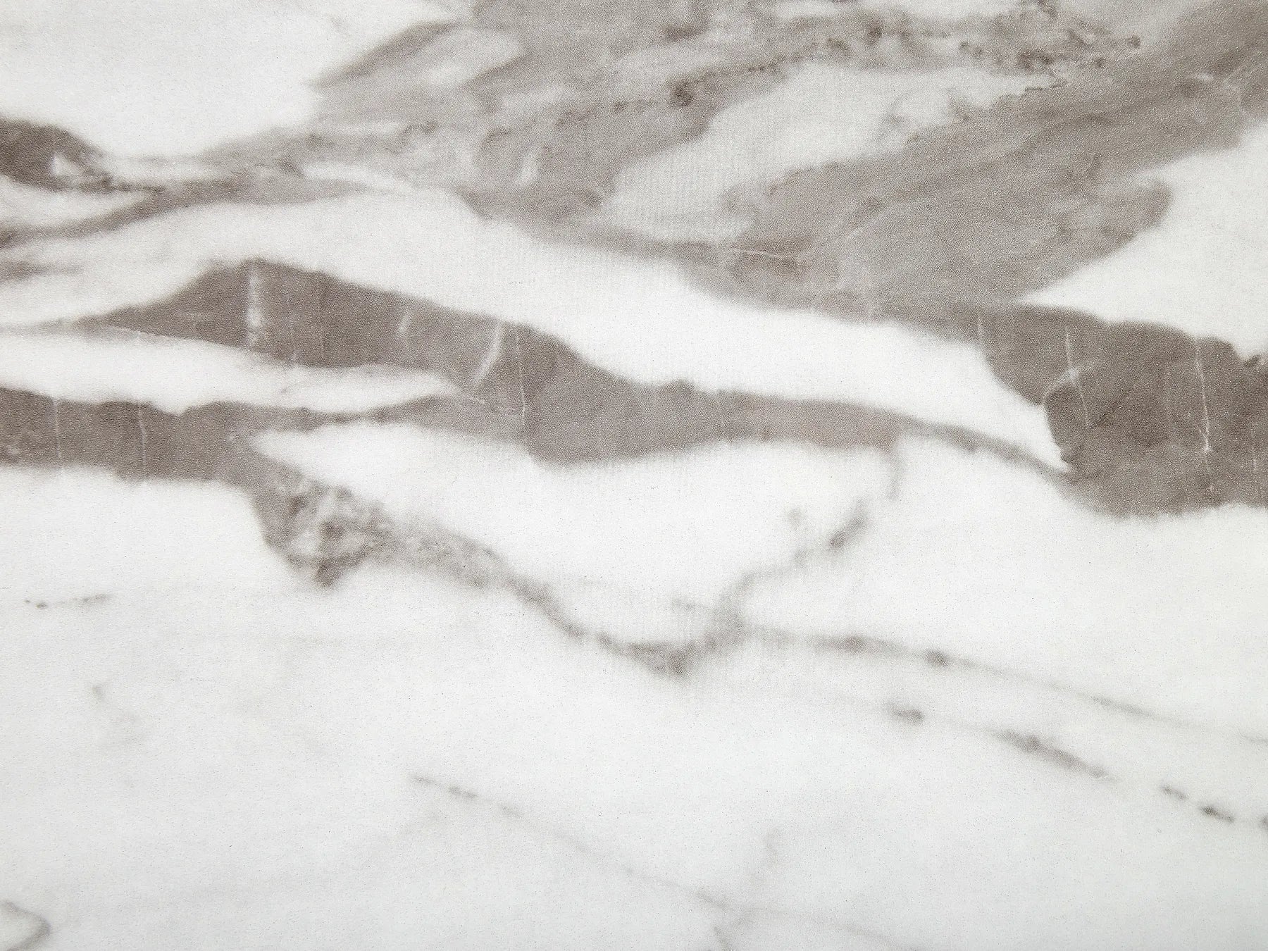 Extending Dining Table MOSBY Marble/ Gold 160/200 cm 90 cm