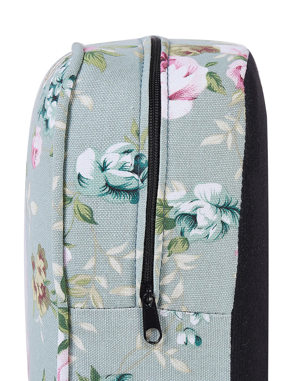 Wingback Chair HAMAR with Footstool Fabric Green