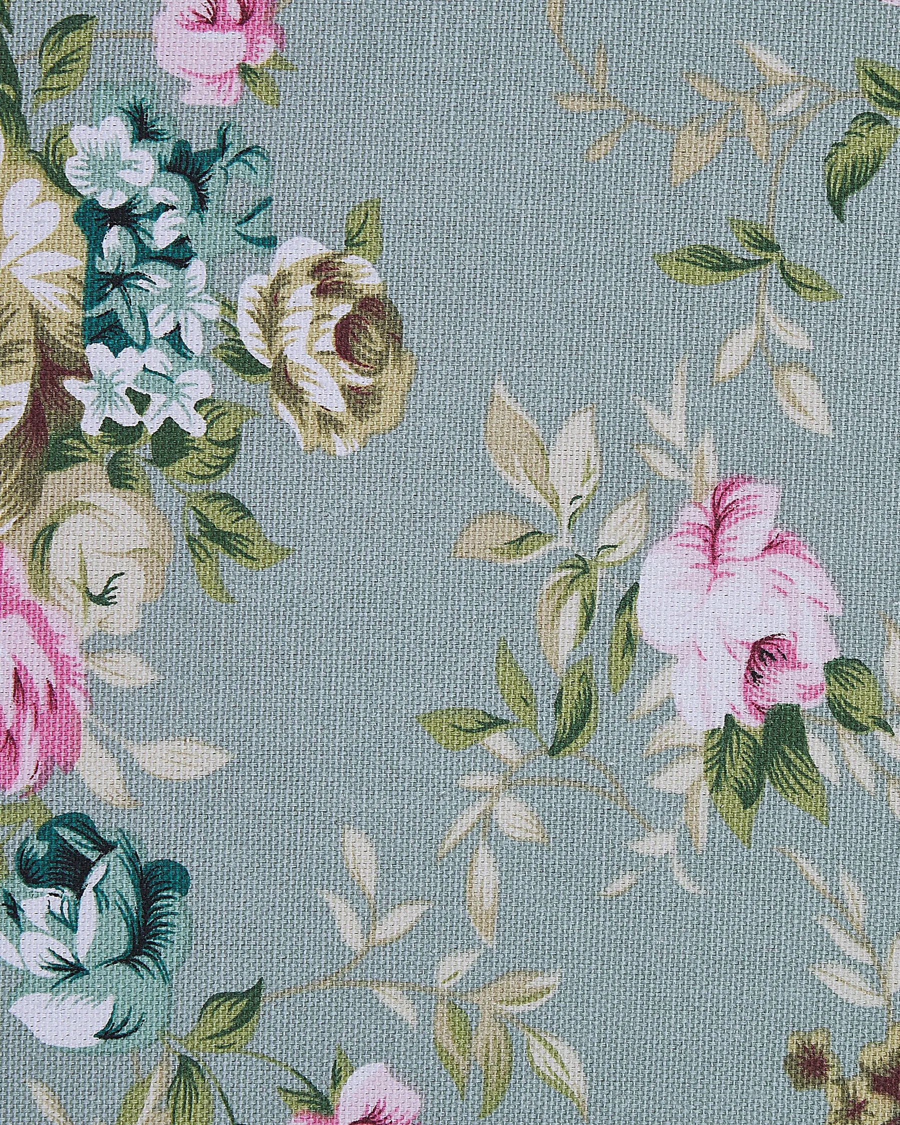 Wingback Chair HAMAR with Footstool Fabric Green