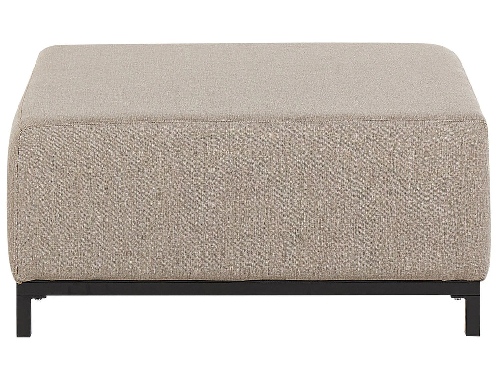 Ottoman ROVIGO Fabric Beige