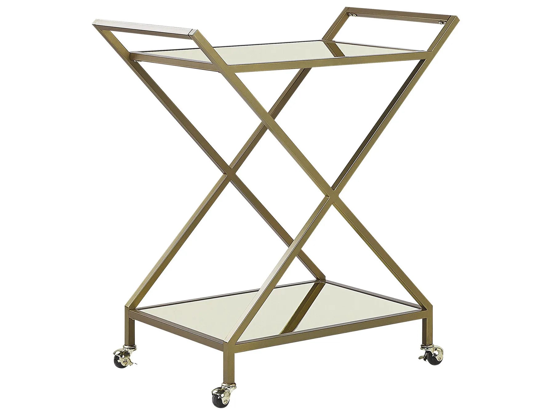Kitchen Trolley IVERA Metal Gold