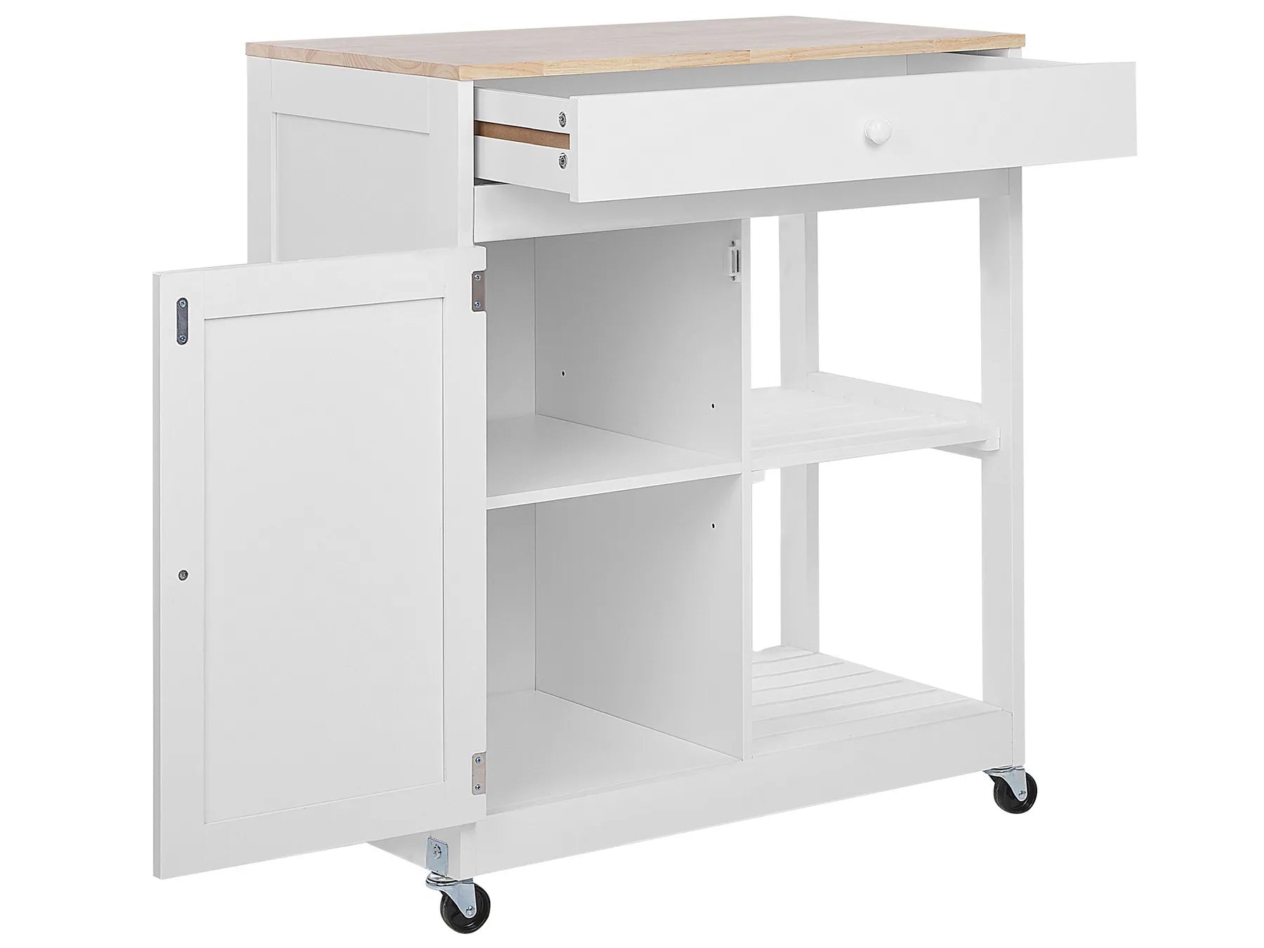 Kitchen Trolley TRAPANI White
