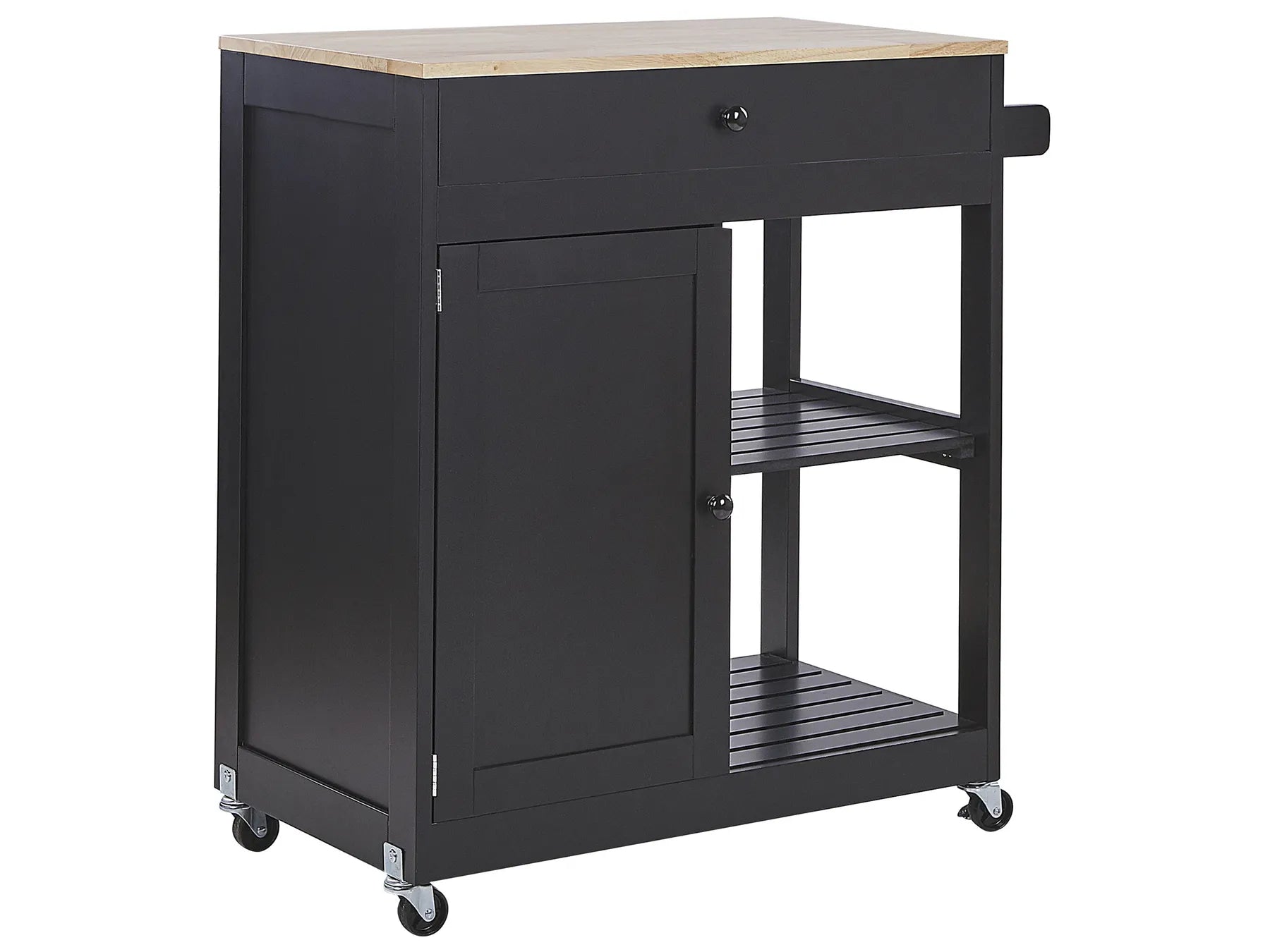 Kitchen Trolley TRAPANI Black