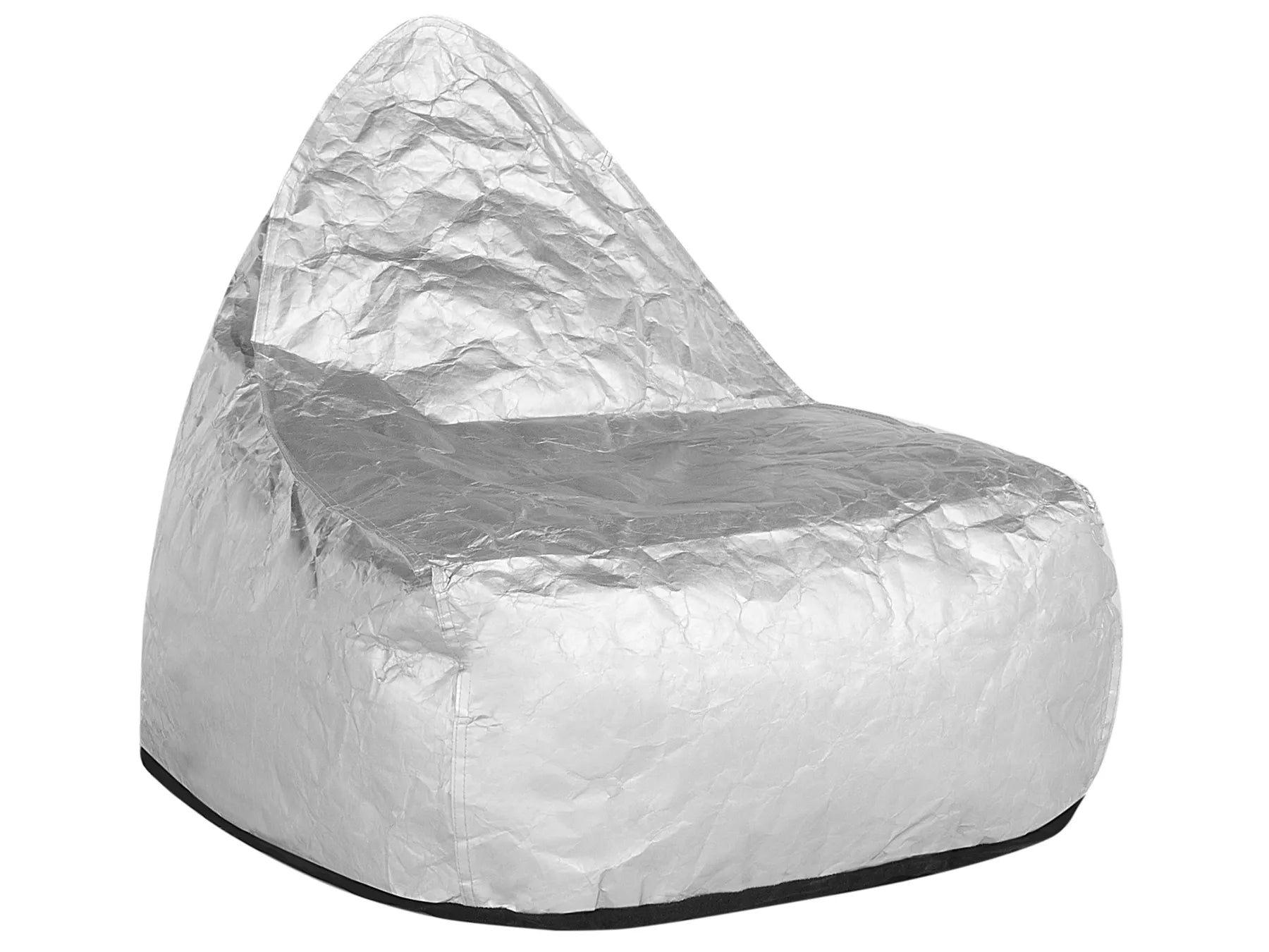 Bean Bag 200 L DROP 63 cm 75 cm Silver