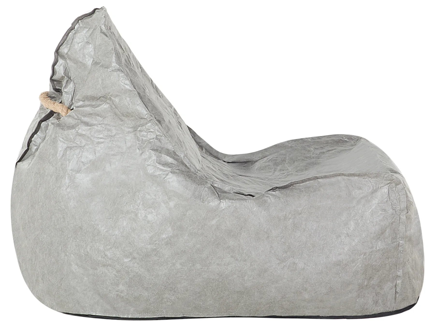 Bean Bag 200 L DROP 63 cm 75 cm Light Grey