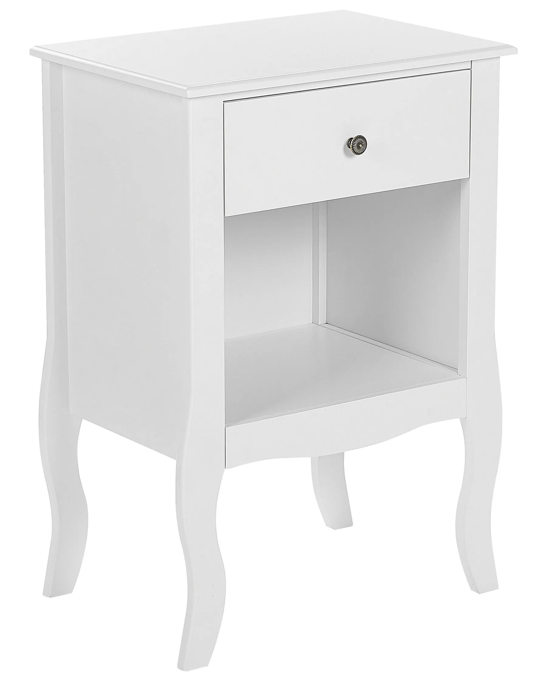 1 Drawer Bedside Table LANE White