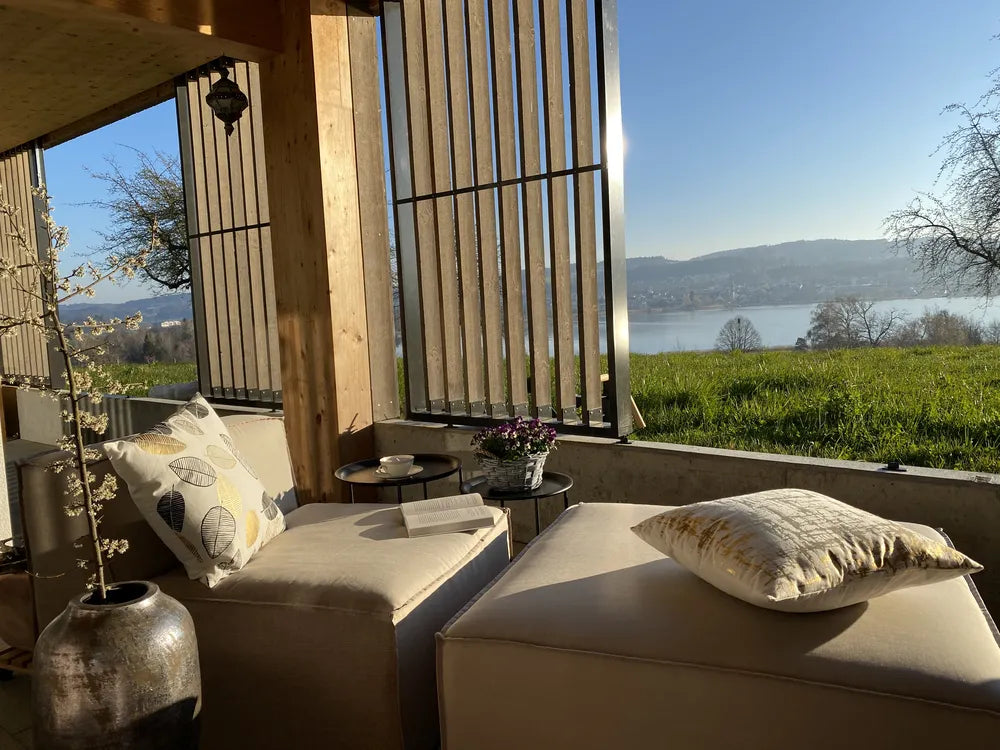 Set of 2 Side Tables TWINS Metal Black