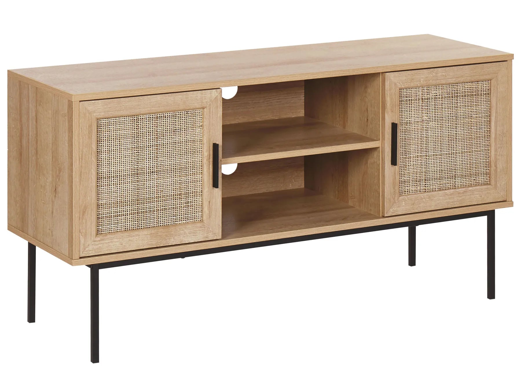 TV Stand PASCO Rattan Light Brown