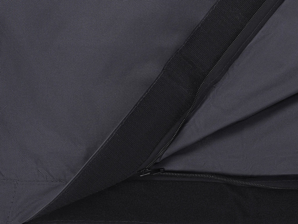 Bean Bag 300 L FUZZY 140 cm 180 cm Black