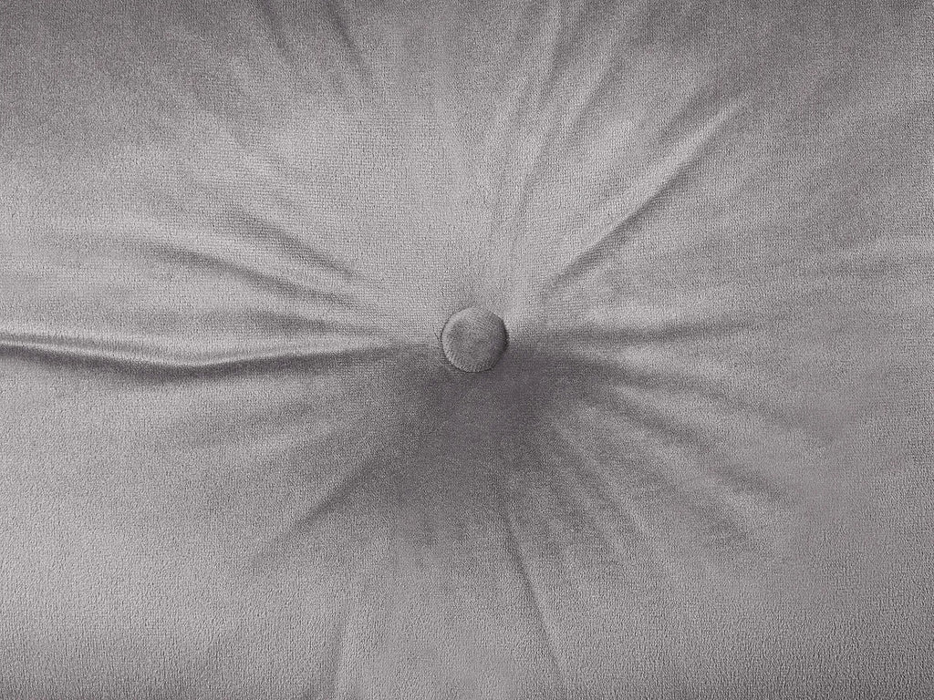 Single Sofa Bed VESTFOLD Velvet Grey