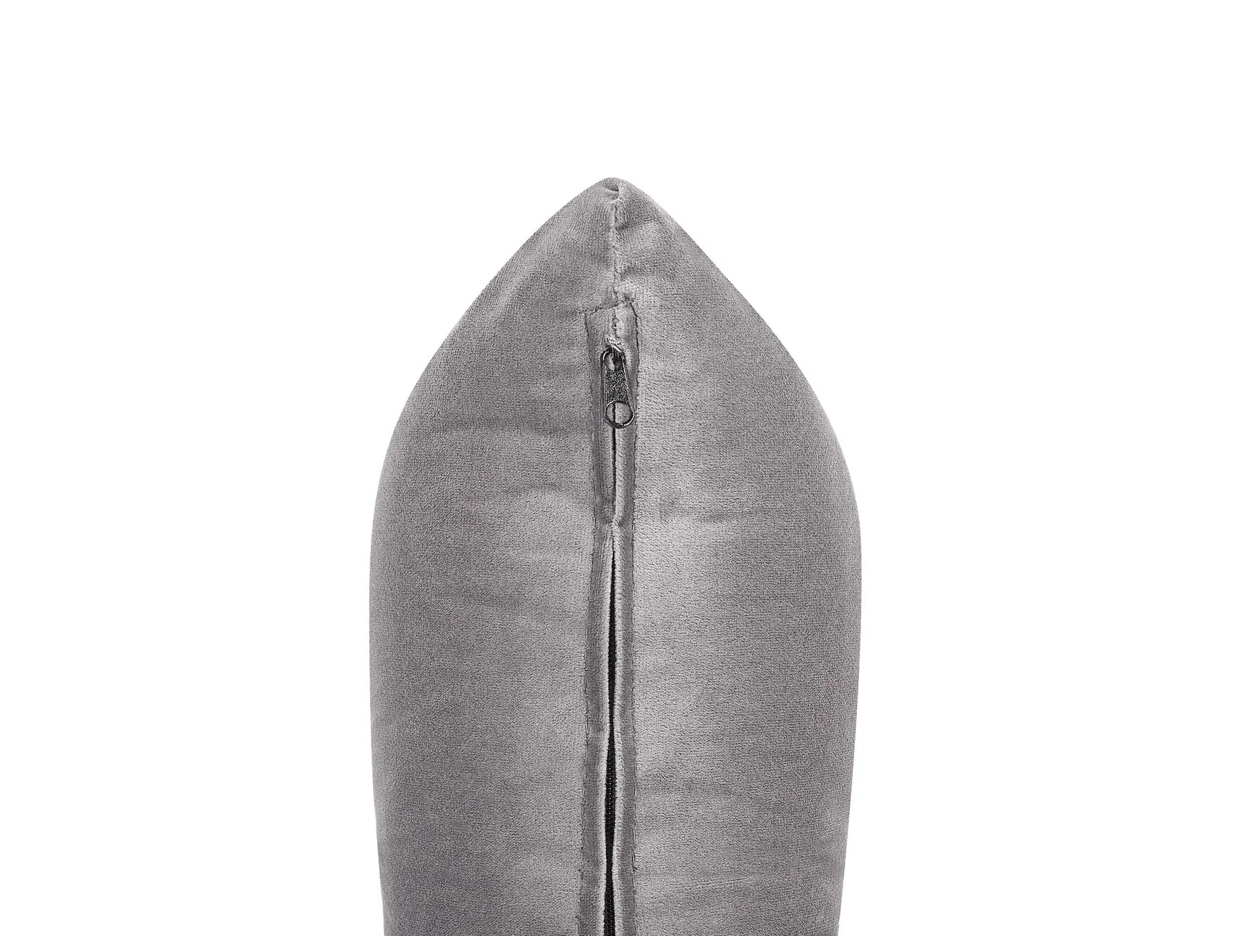 Single Sofa Bed VESTFOLD Velvet Grey