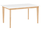 Extending Dining Table SOLA White 140/180 cm 90 cm