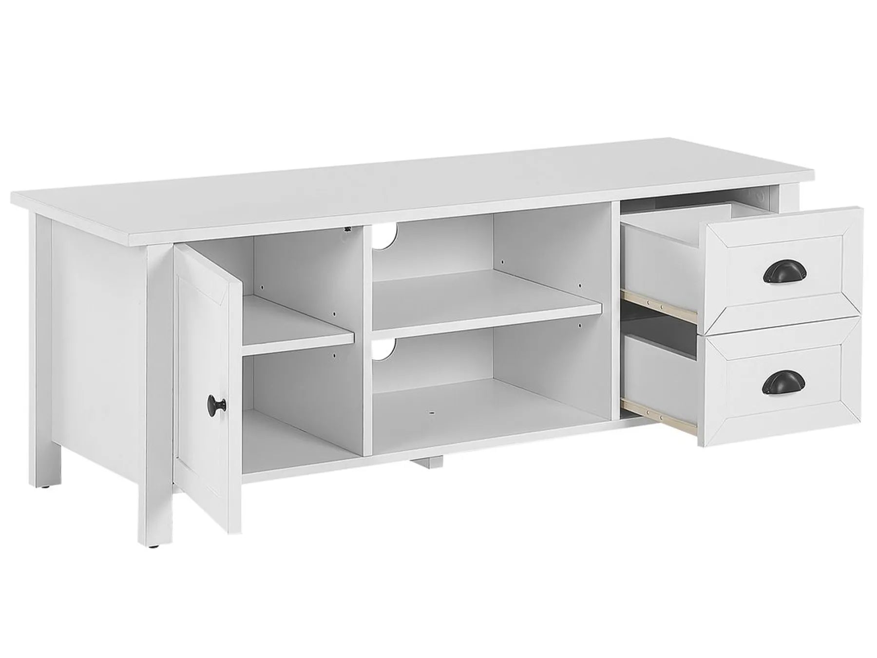 TV Stand HONOLULU White