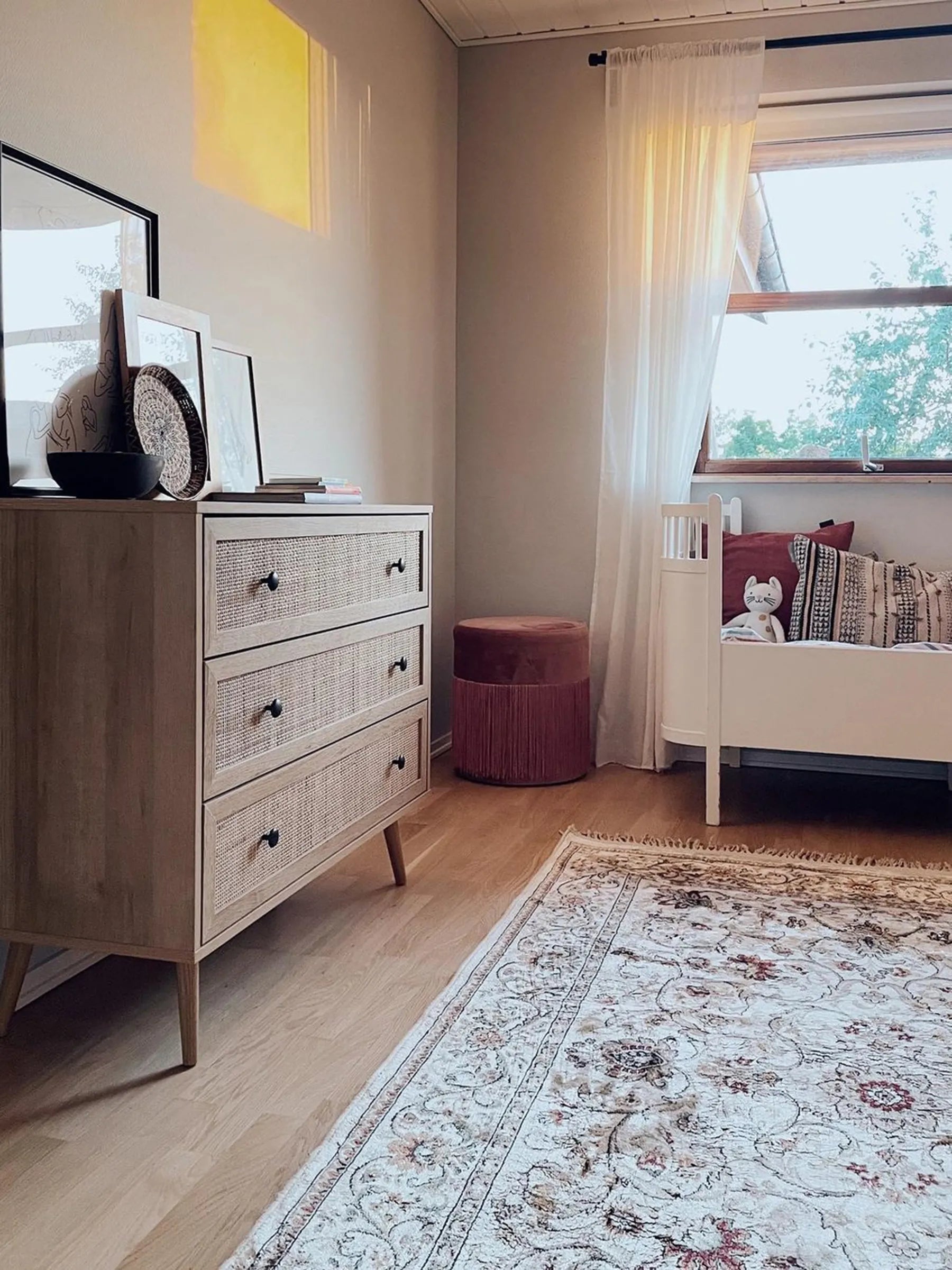 3 Drawer Chest PONCA Light Brown