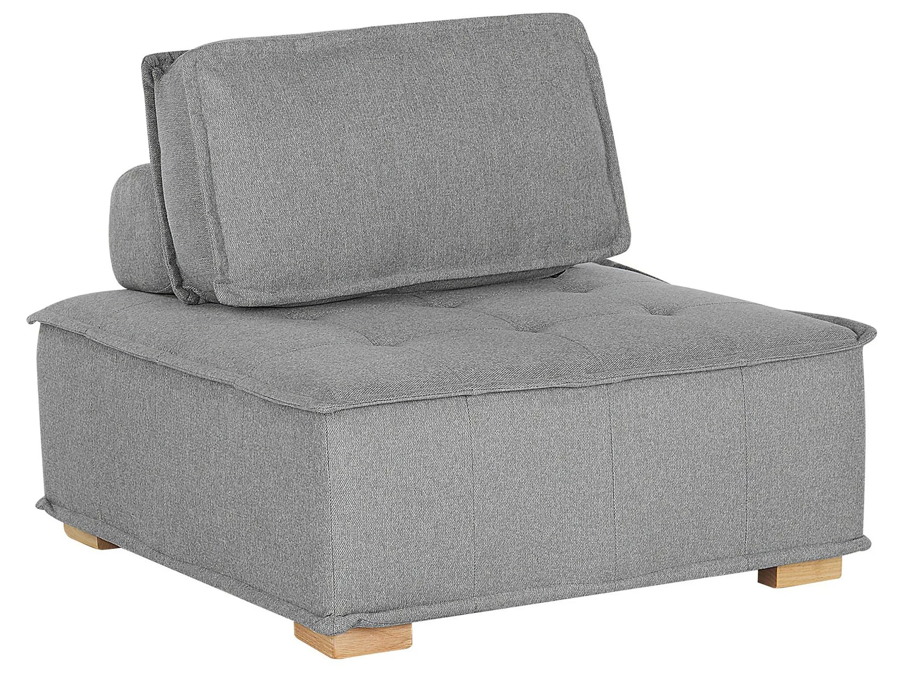 1-Seat Section TIBRO Fabric Grey