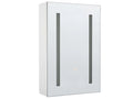 Bathroom Wall Mounted Mirror Cabinet LED CAMERON 40 cm 60 cm White
