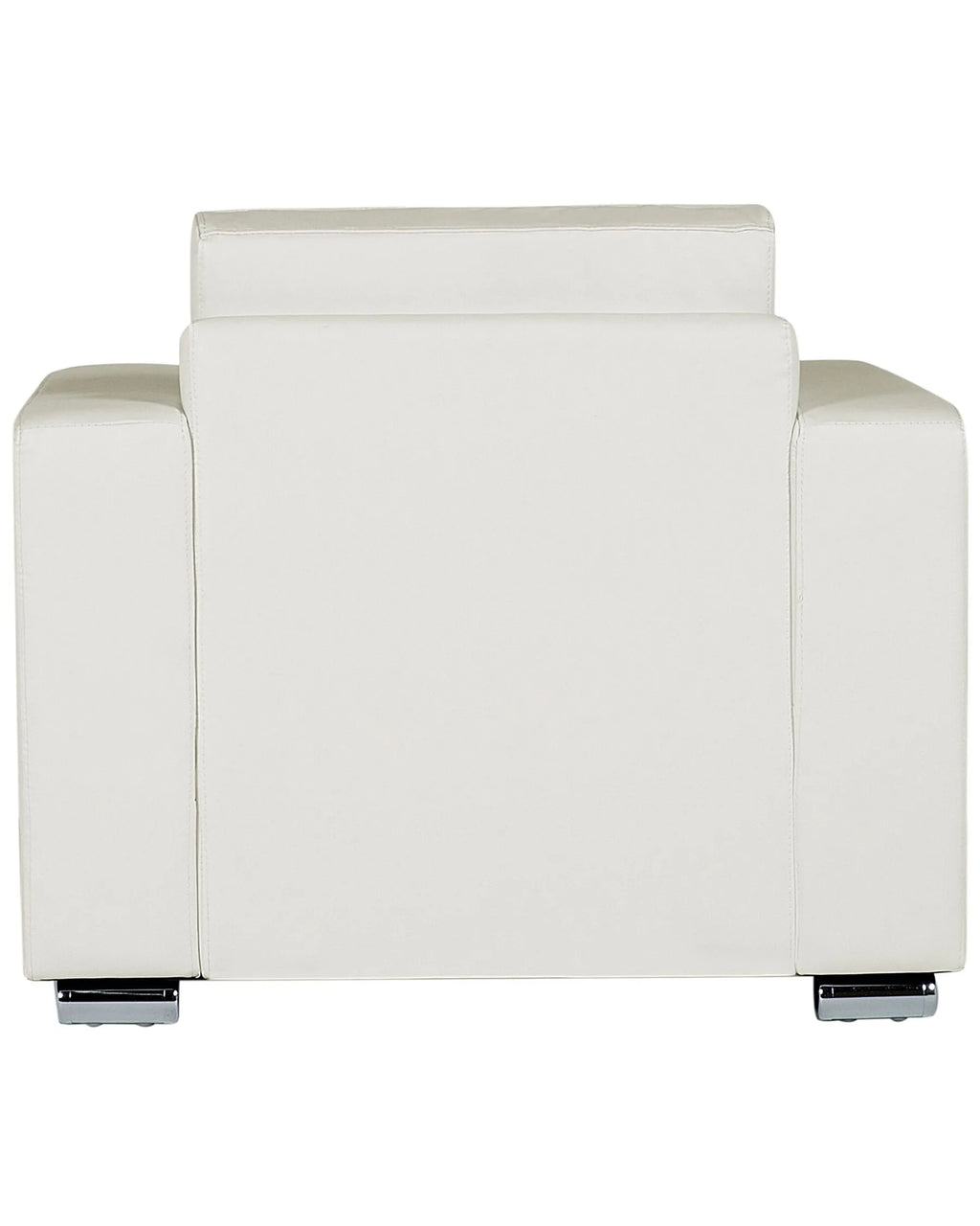 Armchair HELSINKI Leather White