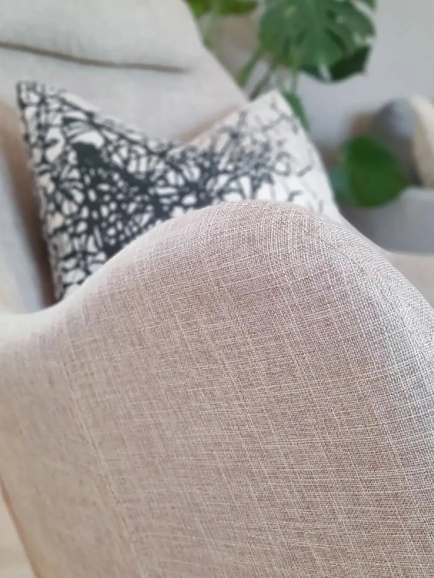 Rocking Chair ARRIE Fabric Light Beige