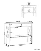 Console Table AVENUE Black